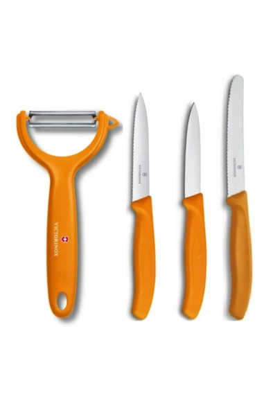 Victorinox Turuncu Soyma Seti