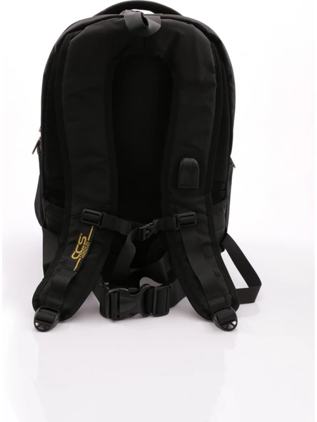 Ççs Siyah Usb Girişli Erkek Sırt Çantası 51594 - 4