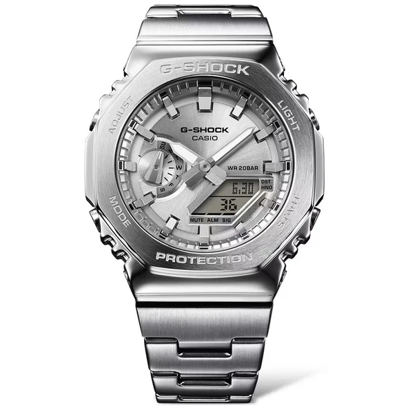 CASIO G-SHOCK GM-2110D-7ADR ÇELİK ANALOG/DİJİTAL ERKEK KOL SAATİ - Resim 2