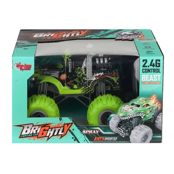 Nessiworld RQ3049 Kumandalı Şarjlı Işıklı Buharlı Off Road Kamyon -Vardem Oyuncak - 2