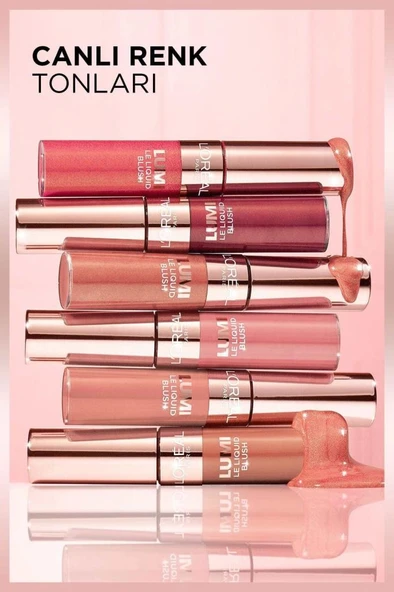 Loreal Paris Lumi Blush Likit Allık - 635 Glowy Worth It Medium - 4