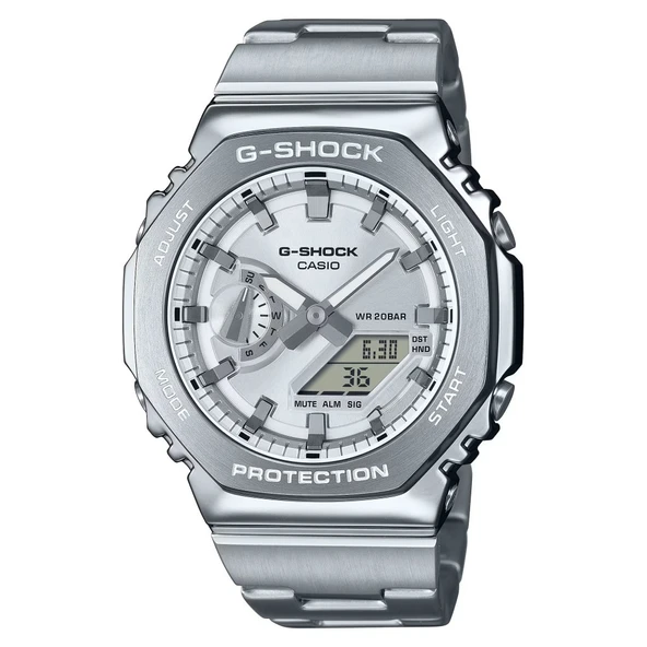 CASIO G-SHOCK GM-2110D-7ADR ÇELİK ANALOG/DİJİTAL ERKEK KOL SAATİ