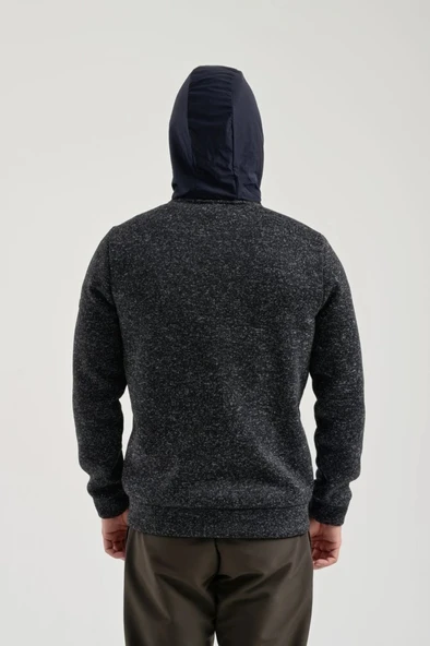 Exuma Erkek Siyah Polar Sweat 2311136 - 4