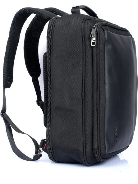 Ççs Siyah 51271 Kilitli Omuz Askılı Fonksiyonel Laptop Sırt Çantası - 3