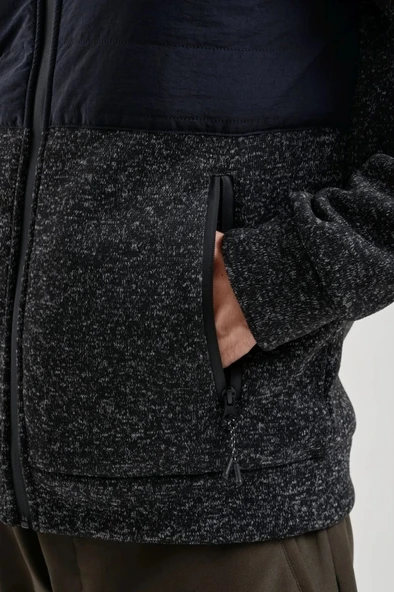 Exuma Erkek Siyah Polar Sweat 2311136 - 7