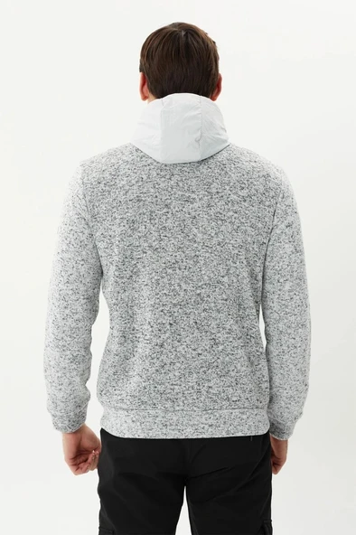Exuma Erkek Gri Polar Sweat 2311136 - 3