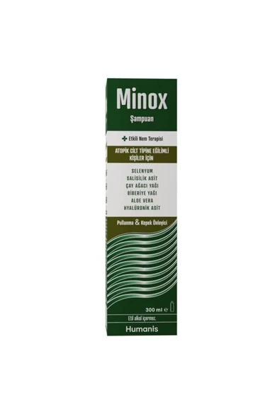 MİNOX Minox Atopik Cilt Tipine Eğilimli Şampuan 300ml