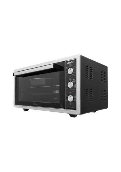 Simfer 4507 Turbo 45 lt Inox Midi Fırın - 2