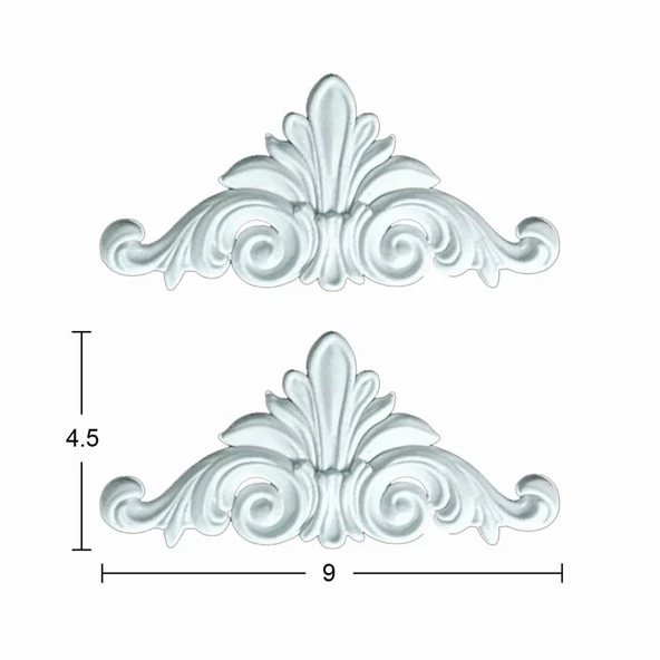 Bükülebilir Esnek Aplik 9x4,5cm Set EA-72