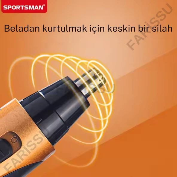 Çok Fonksiyonlu Şarjlı Kişisel Bakım ve Tıraş Seti – SM-409 - 5
