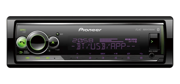 Pioneer MVH-S520BT Bluetooth USB li Oto Teyp ürün görseli