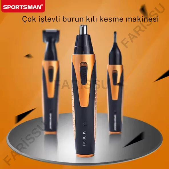Çok Fonksiyonlu Şarjlı Kişisel Bakım ve Tıraş Seti – SM-409 - 7