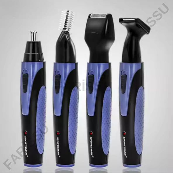 Çok Fonksiyonlu Şarjlı Kişisel Bakım ve Tıraş Seti – SM-409 - 4