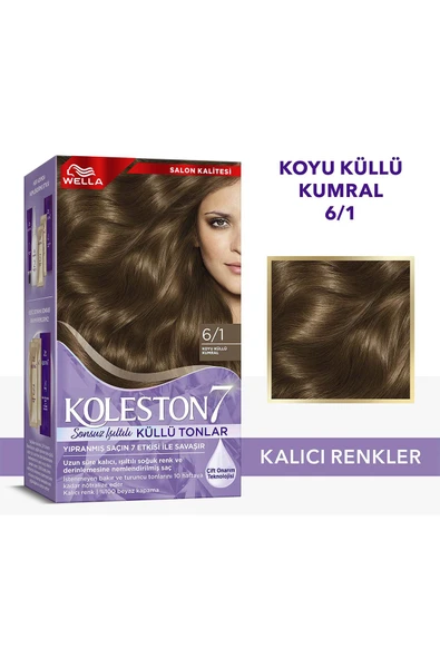 Koleston Supreme Kit - Koyu Küllü Kumral 6/1