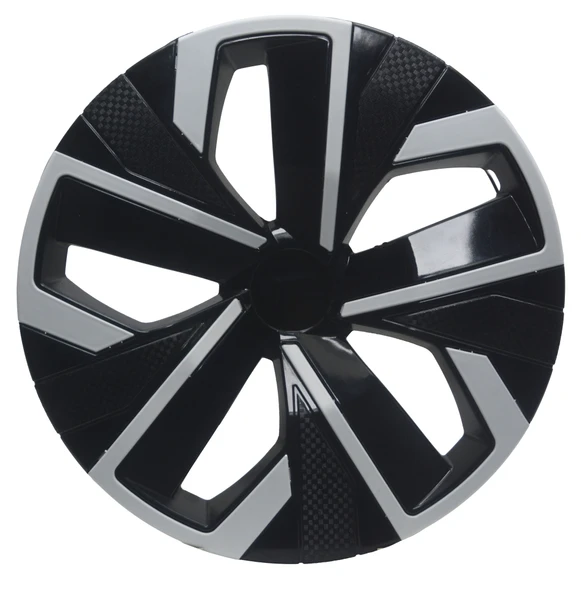 Jant Kapağı Kırılmaz Çıtalı 14" Yeni Model Beyaz Çıtalı 4'lü (TAKIM OLARAK)