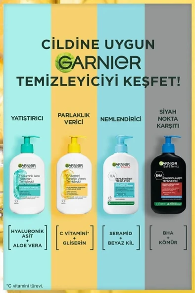 Garnier C Vitamini Parlaklık Veren Temizleyici 250 ML - Resim 7