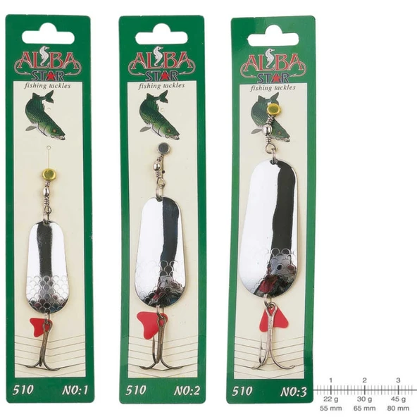 Albastar 510 Turna Olta Kaşığı (344582926) No.2 30 Gr