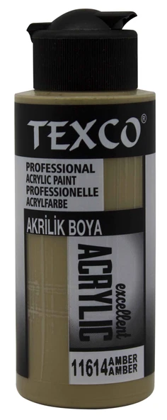 Texco Excellent Akrilik Boya 11614-Amber 110 cc ürün görseli 1