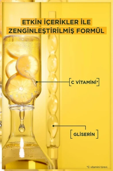 Garnier C Vitamini Parlaklık Veren Temizleyici 250 ML - Resim 4