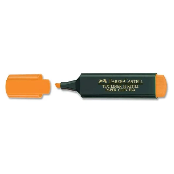 Faber Castell Fosforlu Kalem 1548 Turuncu 5030154815000
