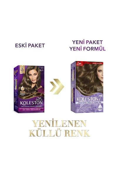 Koleston Supreme Kit - Koyu Küllü Kumral 6/1 - 2