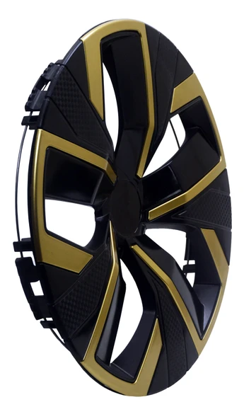 Jant Kapağı Kırılmaz Çıtalı 14" Yeni Model Sarı Çıtalı 4'lü (TAKIM OLARAK) - Resim 2