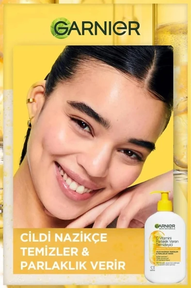 Garnier C Vitamini Parlaklık Veren Temizleyici 250 ML - Resim 2