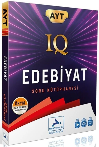 AYT Edebiyat IQ Soru Kütüphanesi Paraf Yayınları