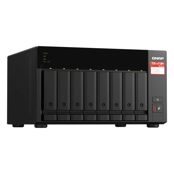 QNAP TS-873A (8x24TB Desteği) RAID(0-1-5-6-10-50-60) NAS Depolama Ünitesi - 2
