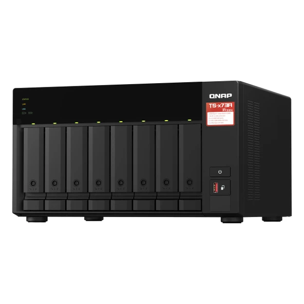 QNAP TS-873A (8x24TB Desteği) RAID(0-1-5-6-10-50-60) NAS Depolama Ünitesi - 3
