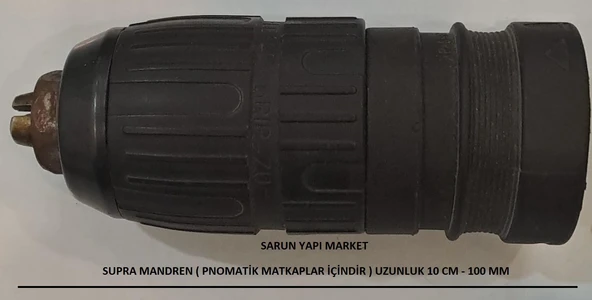 MATKAP MANDRENİ SUPRA ELDEN SIKMALI 1 - 13 mm ( 1/32 - 1/2 )