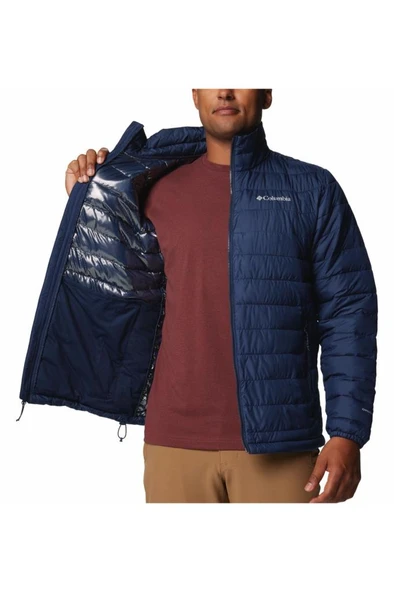 Columbia Powder Lite II Erkek Mont - Resim 5