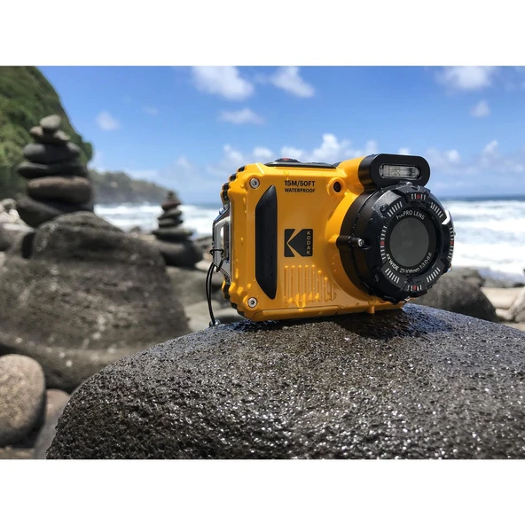 Kodak Pixpro WPZ2/4x Yakınlaştırma Su Altı Fotoğraf Makinesi - 5