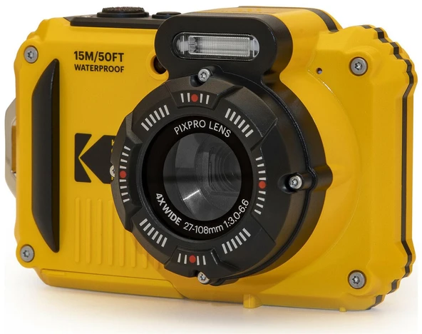 Kodak Pixpro WPZ2/4x Yakınlaştırma Su Altı Fotoğraf Makinesi - 1