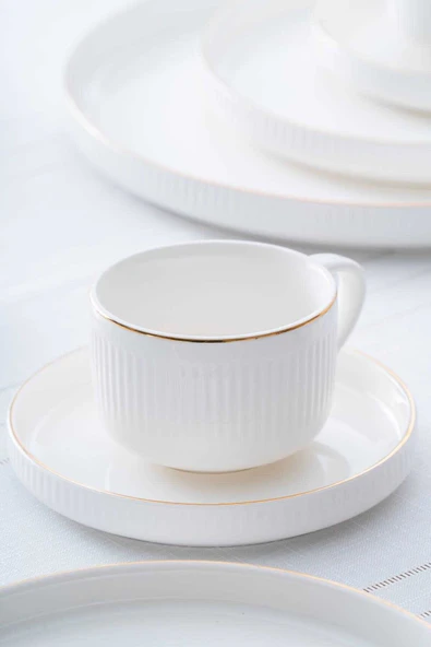 Acar PORWM-06194/4 Sierra 6 Kişilik 20 Parça Brunch Seti - Gold - 9