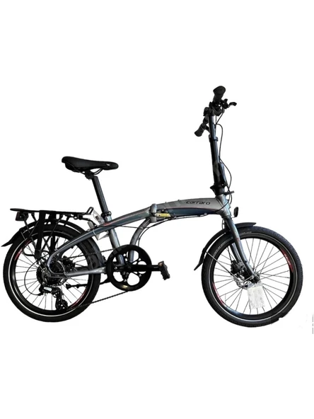 Carraro Flexi 108 HD Fren 8 Vites 20 Jant Katlanır Bisiklet Koyu Gri Koyu Turkuaz 32 Kadro