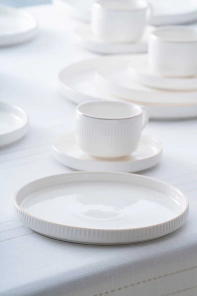 Acar PORWM-06194/4 Sierra 6 Kişilik 20 Parça Brunch Seti - Gold - 8