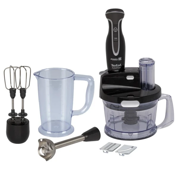 Tefal Powelix Activflow Pro 1000 W Blender Seti Siyah