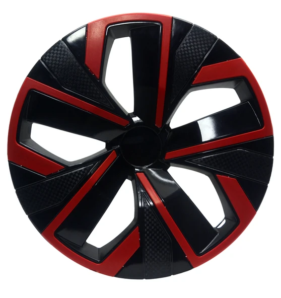 Jant Kapağı Kırılmaz Çıtalı 16" Yeni Model Kırmızı Çıtalı 4'lü (TAKIM OLARAK)