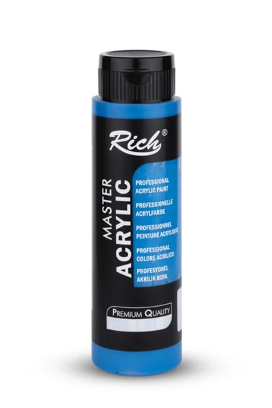 Rich Master Akrilik Boya 500 ml Mavi ürün görseli 1
