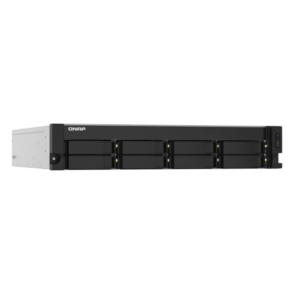 QNAP TS-832PXU-RP (8x24TB Desteği) RAID(0-1-5-6-10-50-60) NAS Depolama Ünitesi - 2