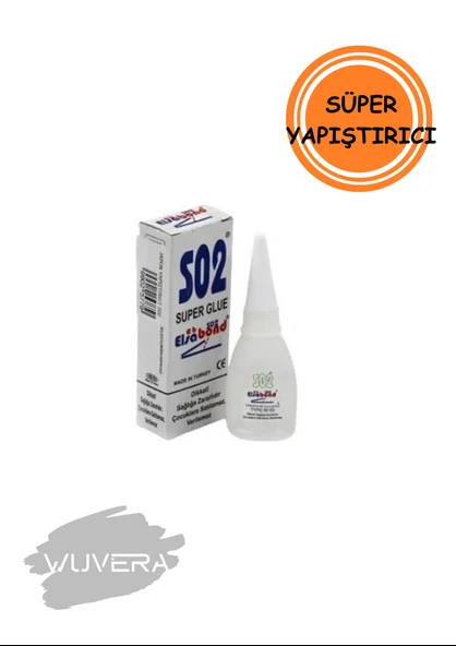 Wuvera S02 Japon Yapıştırıcı – Süper Güçlü, Hızlı Kuruma, 20 gr - 2