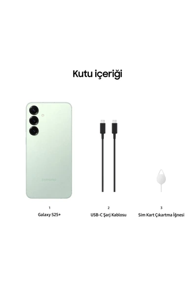 Samsung Galaxy S25+ 256GB Yeşil - 4