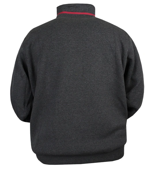 Erkek Büyük Beden Battal Boy 125 Kilo - 155 Kilo Arası İçin Uygun 3 İplik Kalın Kışlık Sweat Mont - 3