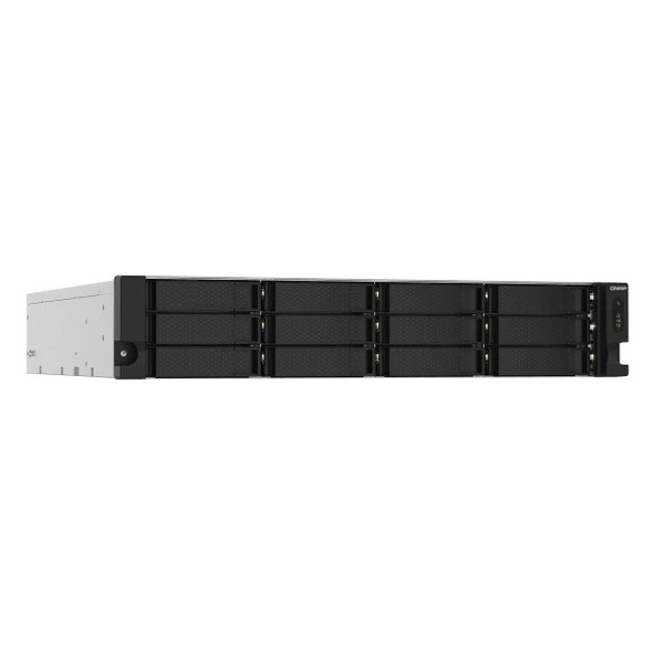 QNAP TS-1232PXU-RP (12x24TB Desteği) RAID(0-1-5-6-10-50-60) NAS Depolama Ünitesi - 2