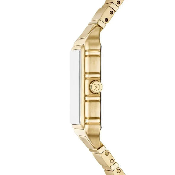 FOSSIL FES5389 ALTIN KAPLAMA DİKDÖRTGEN KADIN KOL SAATİ - 2