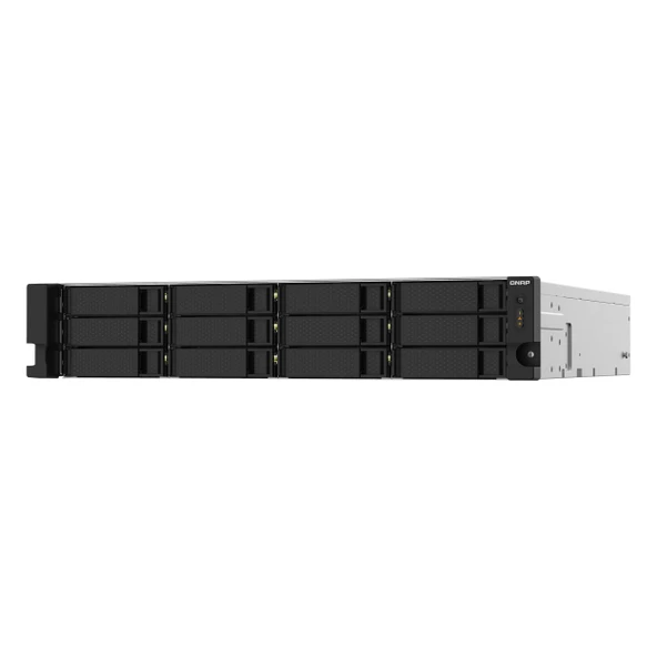 QNAP TS-1232PXU-RP (12x24TB Desteği) RAID(0-1-5-6-10-50-60) NAS Depolama Ünitesi - 3