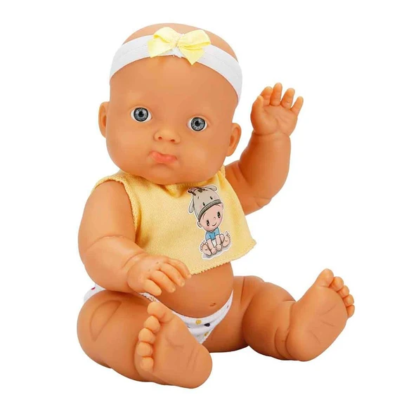 Ada Bebek 23 Cm - Sarı Fiyonk Sarı Bluz - 3