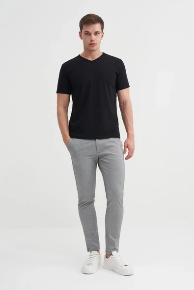 CAZADOR ERKEK 4619 STN V. T-SHIRT 25YCEEO04619 - 6
