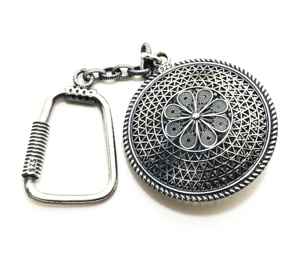 TELKARİ GÜMÜŞ ANAHTARLIK - 2